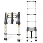 Rikade Telescopic Ladder 10.5FT Aluminum Telescoping Non-slip 330LB. Fixed Price $103.29.