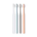 Muji Polypropylene Toothbrush Set Of 4 Extra Fine. Fixed Price $12.00.
