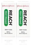 Johnson And Waxed Mint Dental Floss Pack Of 2 600 Feet Total. Fixed Price $26.39.
