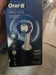 Oral-b Pro 500 Electric Rechargeable Toothbrush With Precision Clean White. Fixed Price $24.44.