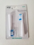 Pop Sonic Replacement Brush Heads Soft- New. Fixed Price $15.00.