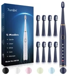 7AM2M Sonic Electric Toothbrush For Adults And Count (pack Of 1), Navy. Fixed Price $14.52.