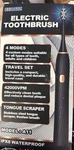 Black Fxqqzz A11 Sonic Electric Toothbrush Set With Tongue Scraper And Travel. Fixed Price $19.99.