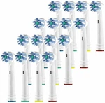 Alayna Electric Toothbrush Replacement Heads Compatible With Oral - 16 Pack. Fixed Price $14.95.