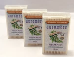 Auromere Toothpicks Neem 100 Count 3 Pack Birch Wood Ayurvedic Healthy Gum. Fixed Price $9.88.