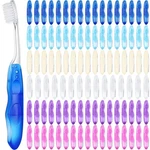 100 Pack Travel Folding Toothbrushes Bulk Portable Pocket I.... Fixed Price $52.92.