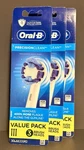 Oral-b Precision Clean Electric Toothbrush Replacement Heads 3PK. Of. Fixed Price $29.99.