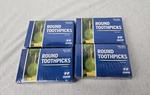 Royal Round Wooden Toothpicks, Lot Of 4 (800 Ct Box), New In Box, Sealed. Fixed Price $29.99.