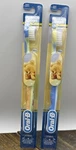 Oral Pro-health Stages 4-24 Mo. Piglet/eeyore Multi Color Toothbrush Lot Of. Fixed Price $10.90.