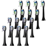 Sdiveson Replacement Heads Compatible With Count (pack Of 16), Black. Fixed Price $34.99.