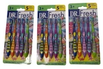 Dr. Fresh Kids Toothbrush Extra Soft 3 Pack (15 Total Brushes) New Sealed. Fixed Price $19.44.