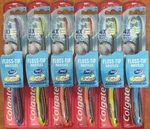 Pack Colgate 360 Total Advanced Floss Tip Soft Bristles Toothbrush Colors Vary. Fixed Price $29.99.