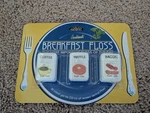 Breakfast Flavored Dental Floss Joke Toy Coffee Waffle Bacon. Fixed Price $8.00.