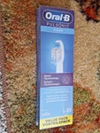 2 Pack Oral-b Pulsonic Clean Toothbrush Heads Sealed New (read Description). Fixed Price $6.00.