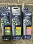 Oral-b Pro Cross Action Sensitive Clean Replacement Toothbrush Heads 8 X3 Euonly. Fixed Price $68.21.