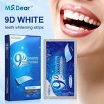 9D Teeth Whitening Strips Gel Dental Oral Care Bright Smile Kit. Fixed Price $34.36.