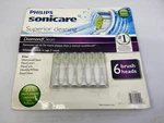 Philips Sonicare Diamondclean Brush Heads 6-PACK HX6066/70. Fixed Price $27.99.