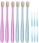 Jtf Orthodontic Manual Toothbrush Braces: 1 Count (pack Of 6), Pink-blue. Fixed Price $19.99.