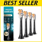 Philips Sonicare A3 Black Brush Heads, 4 Pack*. Fixed Price $104.79.