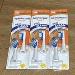 Spinbrush Pro Clean Rotating Toothbrush Replacement Heads Medium Bristles 3-PACK. Fixed Price $100.61.