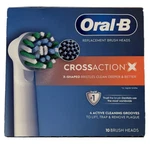 Oral-b Crossaction Electric Toothbrush Replacement Heads (10 Ct.). Fixed Price $19.99.
