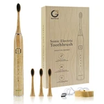 Bamboo Electric Toothbrush With 4 Charcoal Infused Heads, 5 Mode.... Fixed Price $118.36.