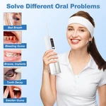 Portable Smart Electric Oral Irrigator Water Flosser 4 Jets 3 Modes Rechargeable. Fixed Price $19.99.