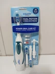 Equate Dual Motion Power Toothbrush Oral Care Kit Brand New Factory Sealed. Fixed Price $14.99.