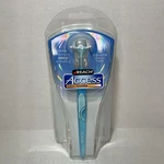 New Blue Reach Access Daily Flosser With 8 Disposable Snap On Heads. Fixed Price $18.98.