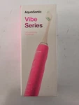 Aquasonic Vibe Series Ultra Whitening Wireless Electric Toothbrush Pink. Fixed Price $34.99.