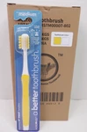 Better Toothbrush Medium 12 Pack Xl Tapered V Arc Bristles- Yellow. Fixed Price $6.30.