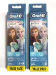 Oral-b Kids Disney Frozen Replacement Toothbrush Heads 8 Count (2 Packs Of 4). Fixed Price $22.99.