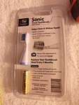 Nip Kroger Brand Sonic Travel Toothbrush Replacement Head Included. Fixed Price $14.95.