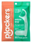 (2 Pack) Plackers Micro Line Floss Picks Fresh Mint 90 Count. Fixed Price $13.87.