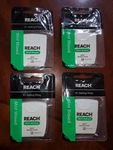 Reach Mint Waxed Floss 55 Yards, Lot Of 4. Fixed Price $11.00.