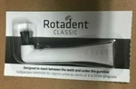 One (1) New Rotadent Classic Legacy Dental Tooth Brush Head Flat Hollow. Fixed Price $31.41.