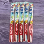 5 Pack Colgate Total 360 Advanced Whitening Soft Tongue Cleaner Toothbrush. Fixed Price $17.99.