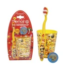 Buddies Emoji 3PCS Toothbrush, Cap & Rinsing Cup Set. Fixed Price $9.99.