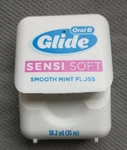 1 Sensi Soft Glide Oral-b Smooth Mint Dental Floss Easy Slide 38.2 Yd Open Pack. Fixed Price $22.50.