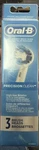 Oral-b Precision Clean Sonic Toothbrush Heads Pack -A3. Fixed Price $10.50.