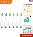 Replacement Toothbrush Heads For Philips Sonicare E-series Essence HX7022/66 .... Fixed Price $27.85.