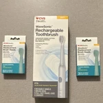 Cvs Health Wavesonic Electric Toothbrush White Rechargeable Soft Bristles. Fixed Price $30.00.