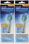 Waterpik Sonic Toothbrush Replacement Head SRRB-3W (standard Size) 6 Count. Fixed Price $36.99.