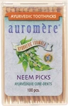 Auromere Ayurvedic Neem Toothpicks - Vegan, Natural, Non Gmo, Made From Birch.... Fixed Price $50.10.