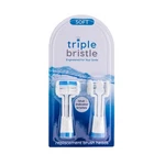 Official Triple Bristle Toothbrush Replacement Heads Blue - Free Shipping. Fixed Price $22.97.