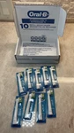 Oral-b Replacement Toothbrush Heads 9 Cross Action X. Fixed Price $18.00.
