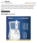 Waterpik Aquarius Floss For Teeth Cleaning Dental Care And Gums Braces. Fixed Price $39.99.