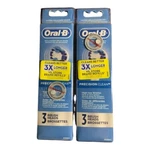 2 Oral-b Precision Clean Electric Toothbrush Replacement 3 Pack Heads. Fixed Price $19.99.