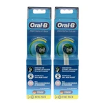 Oral-b Precision Clean Replacement Electric Brush Heads Packs Of 10 (total 20). Fixed Price $59.63.
