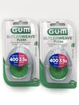 2X Sunstar Gum Butlerweave Dental Floss Mint Waxed 200YD 1840 Discontinued. Fixed Price $22.00.